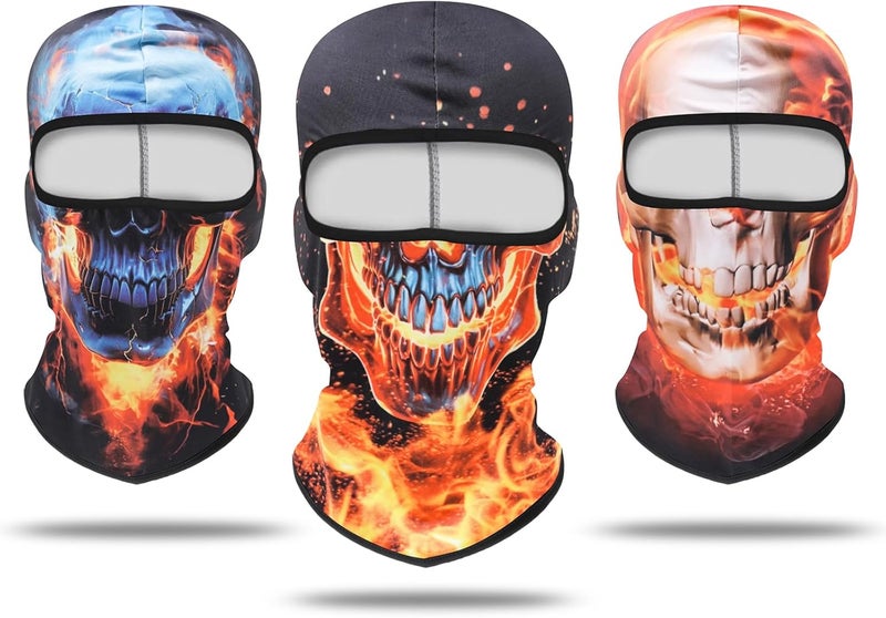 Cutewing Balaclava Mask 3D Print Full Face Mask Cooling Neck Gaiter Sun Protection Face Cover Mask Windproof Ski Mask - Image 1